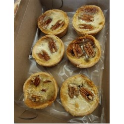 Homemade  Pecan Butter Tarts (6 in a box)