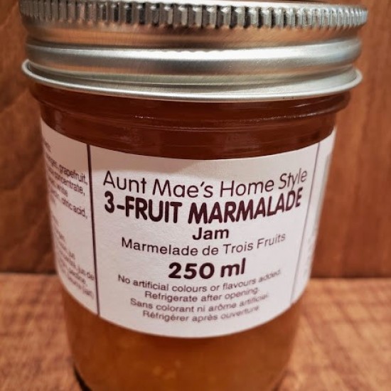 Homemade 3 Fruit Marmalade - 250 ml