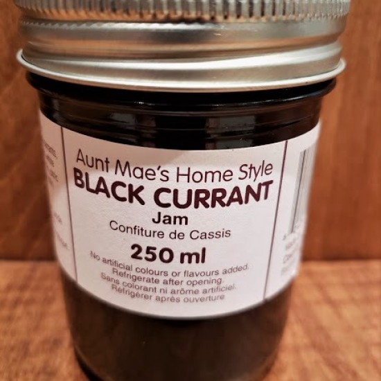 Homemade Black Currant Jam - 250 ml