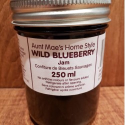 Homemade Wild Blueberry Jam - 250 ml