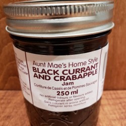 Homemade Black Currant & Crab Apple Jam - 250 ml