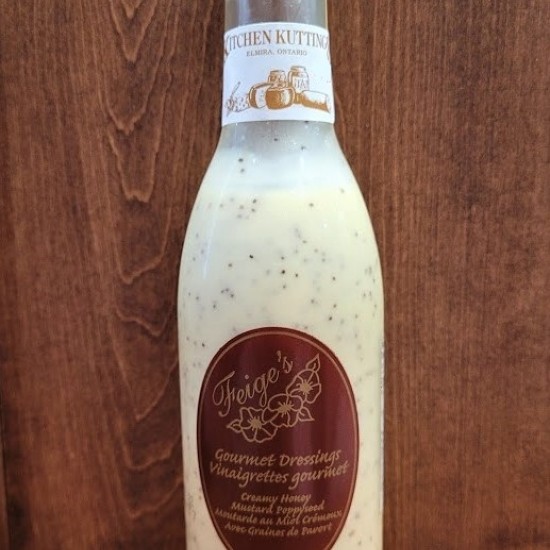 Creamy Honey Mustard Poppy Seed Dressing