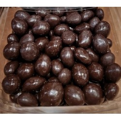Dark Chocolate Covered Peanuts - per lb