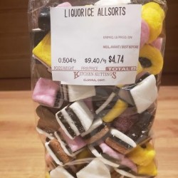 Licorice Allsorts (price per lb.)