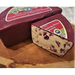 Fresh Cut English Wensleydale with Cranberries - per lb